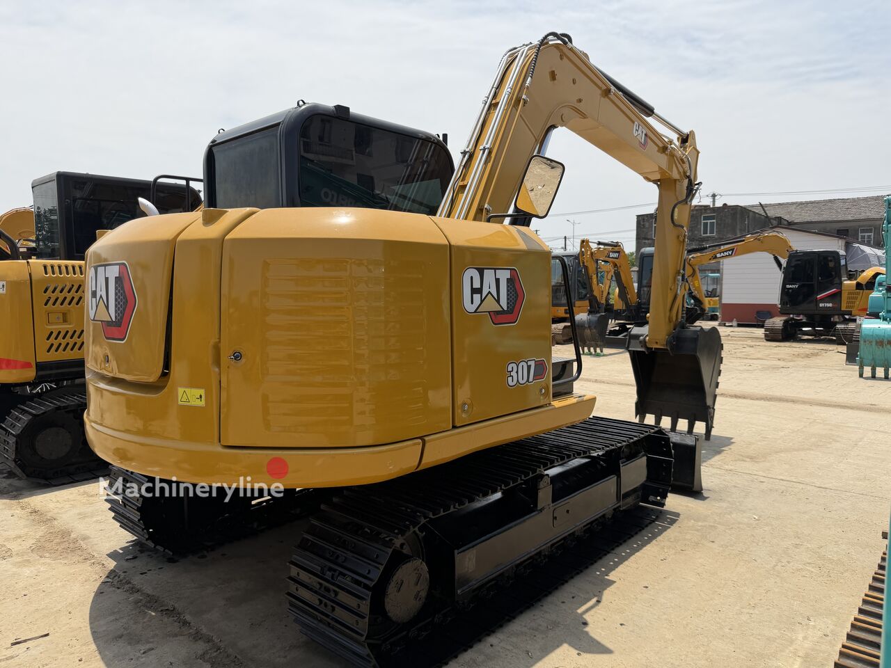 Caterpillar 307E mini excavator - Machineryline