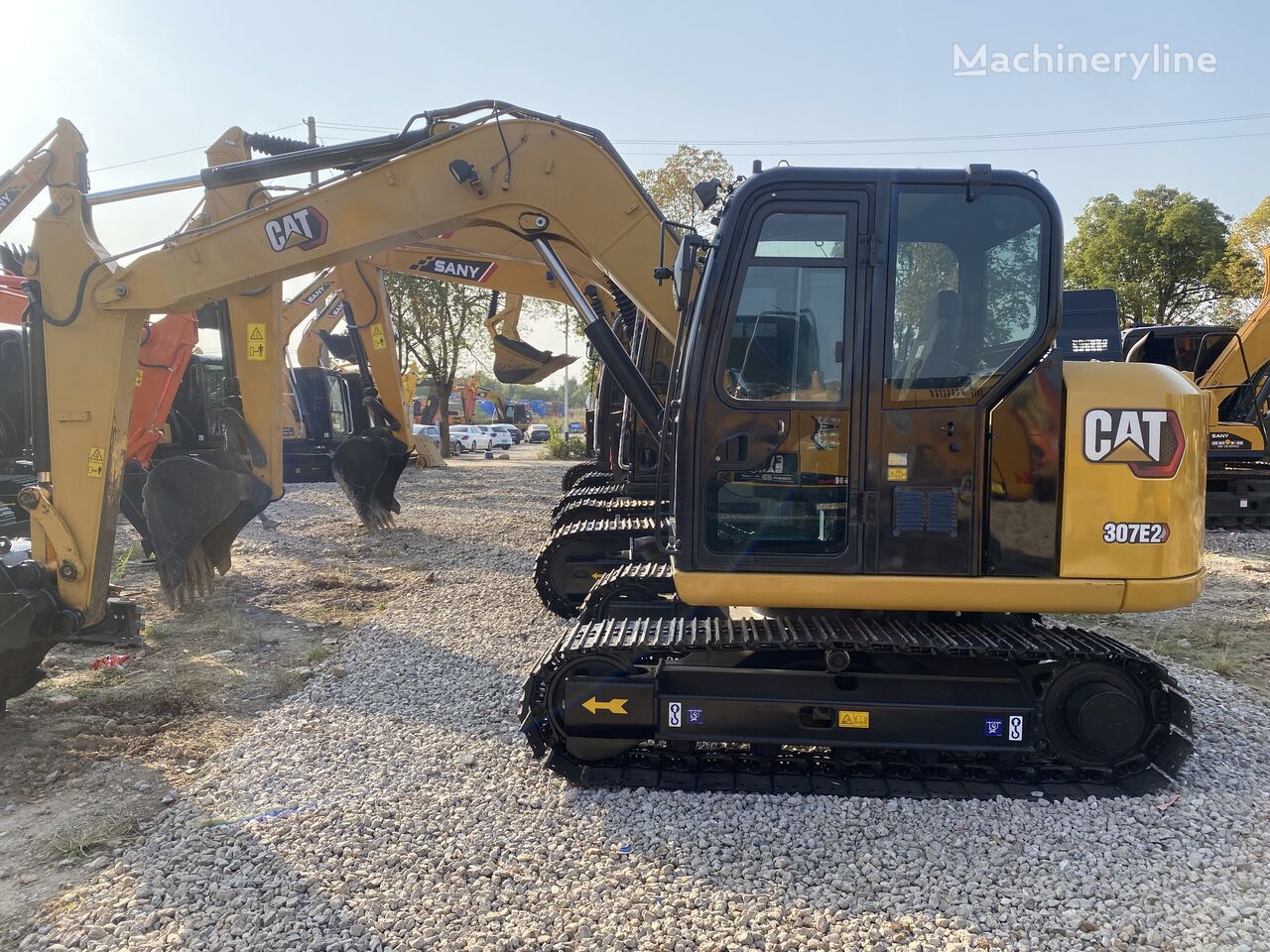 Caterpillar 307E2 minikotró