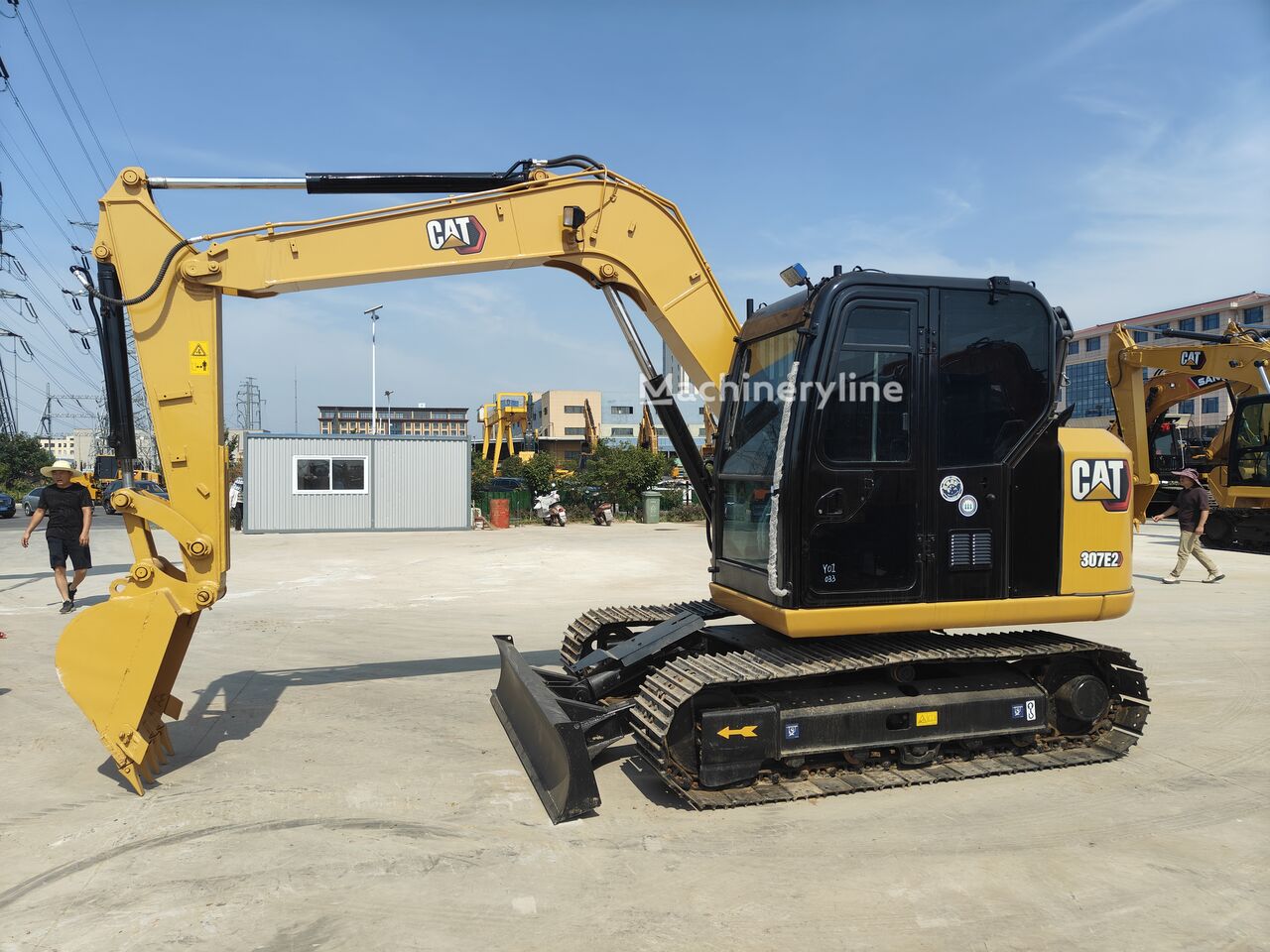 Caterpillar 307E2 mini bager - Machineryline