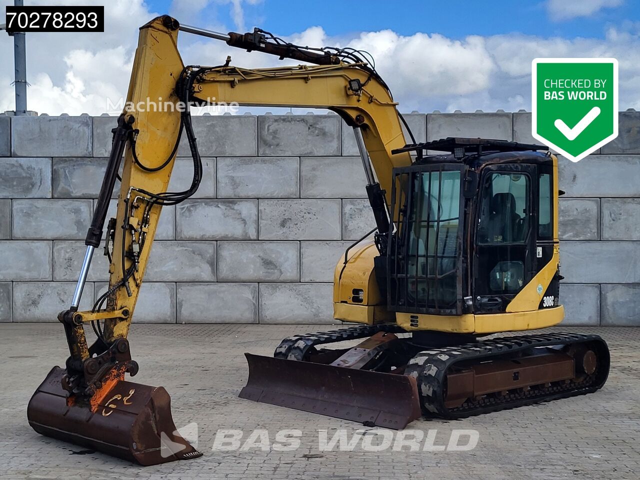 Продажба на мини багер Caterpillar 308C | Machineryline BG Мини багер Caterpillar 308C - Machineryline