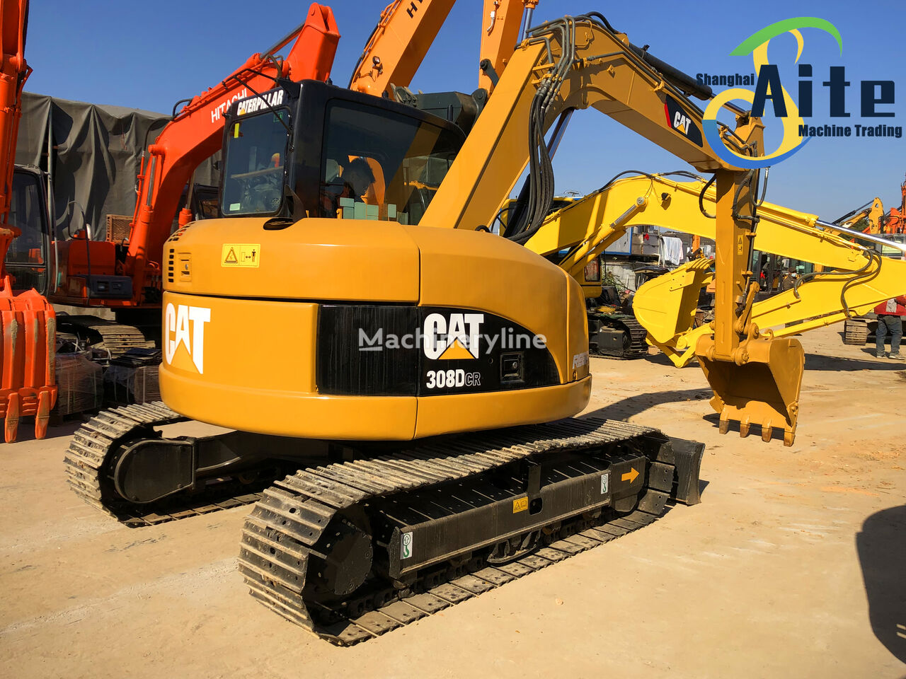 Caterpillar 308D 308DCR mini excavator