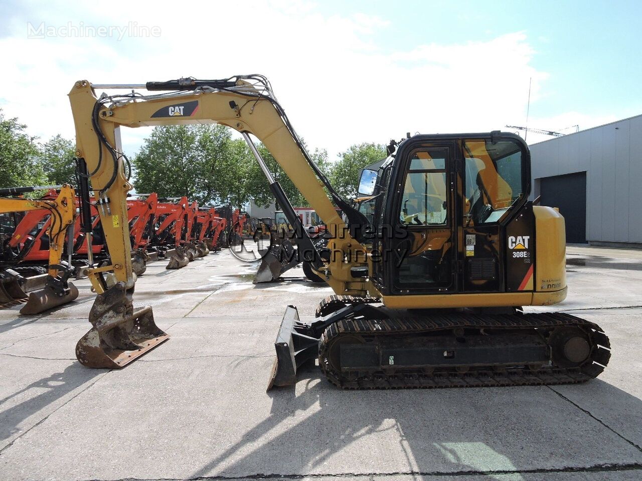 Caterpillar 308E mini excavator