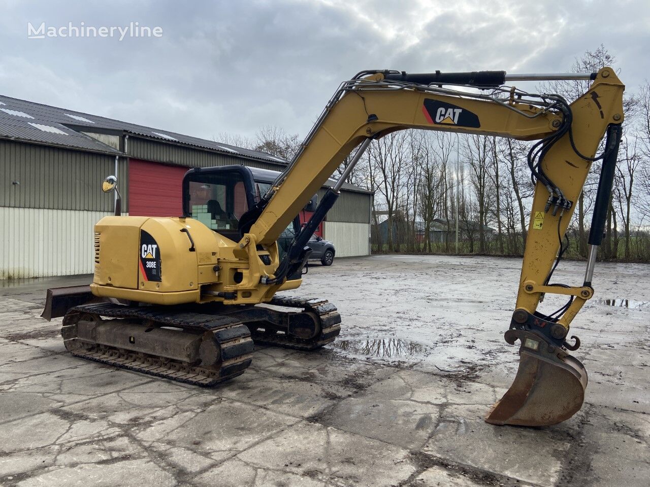 Caterpillar 308E CR mini excavator