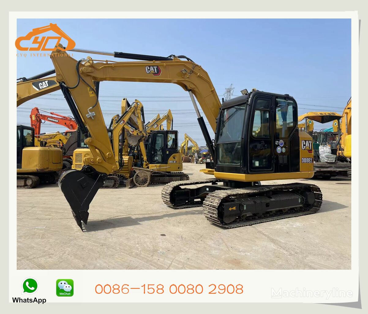 Caterpillar 308E2 minigraver