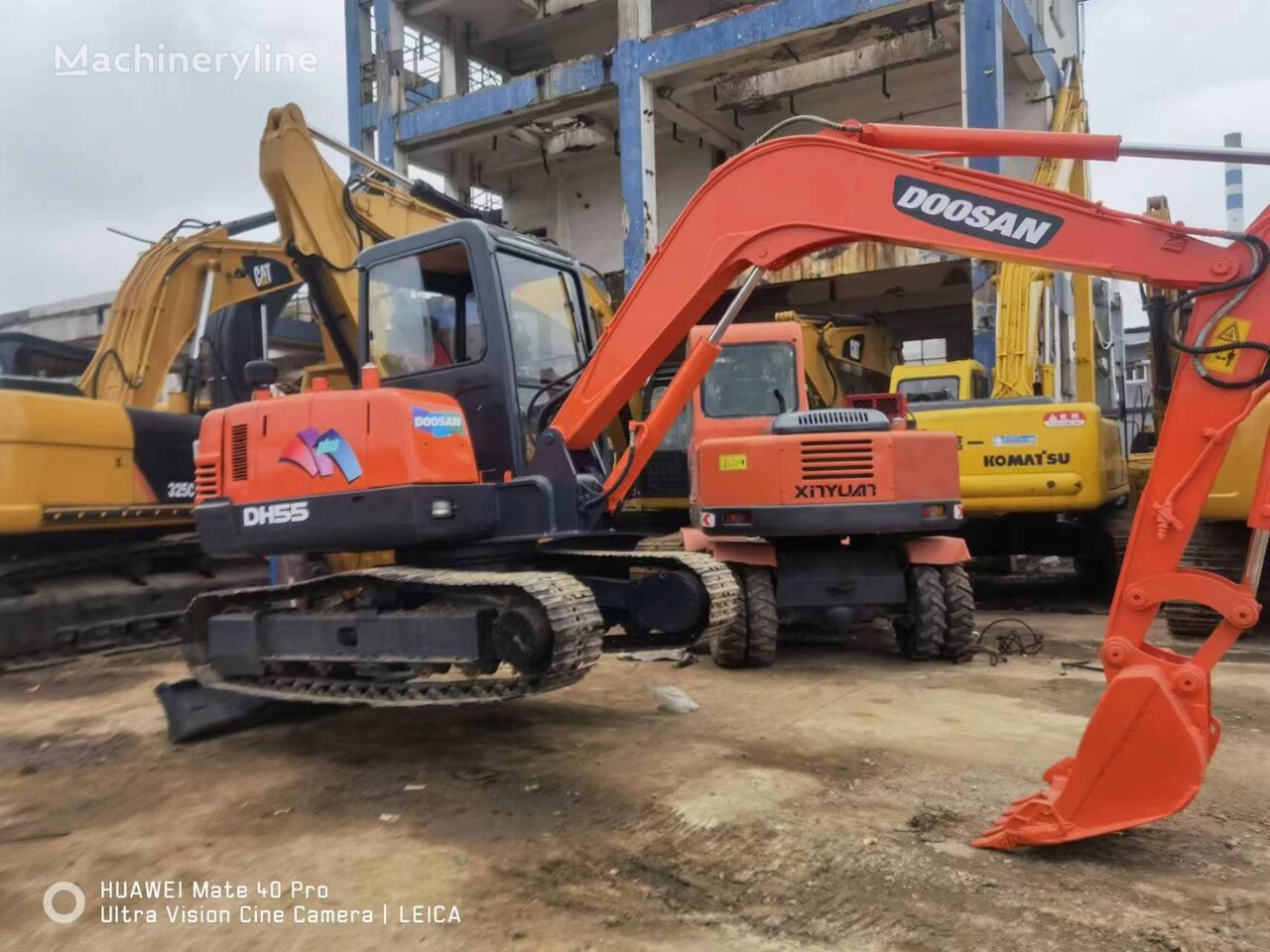 Doosan DH55 mini excavator