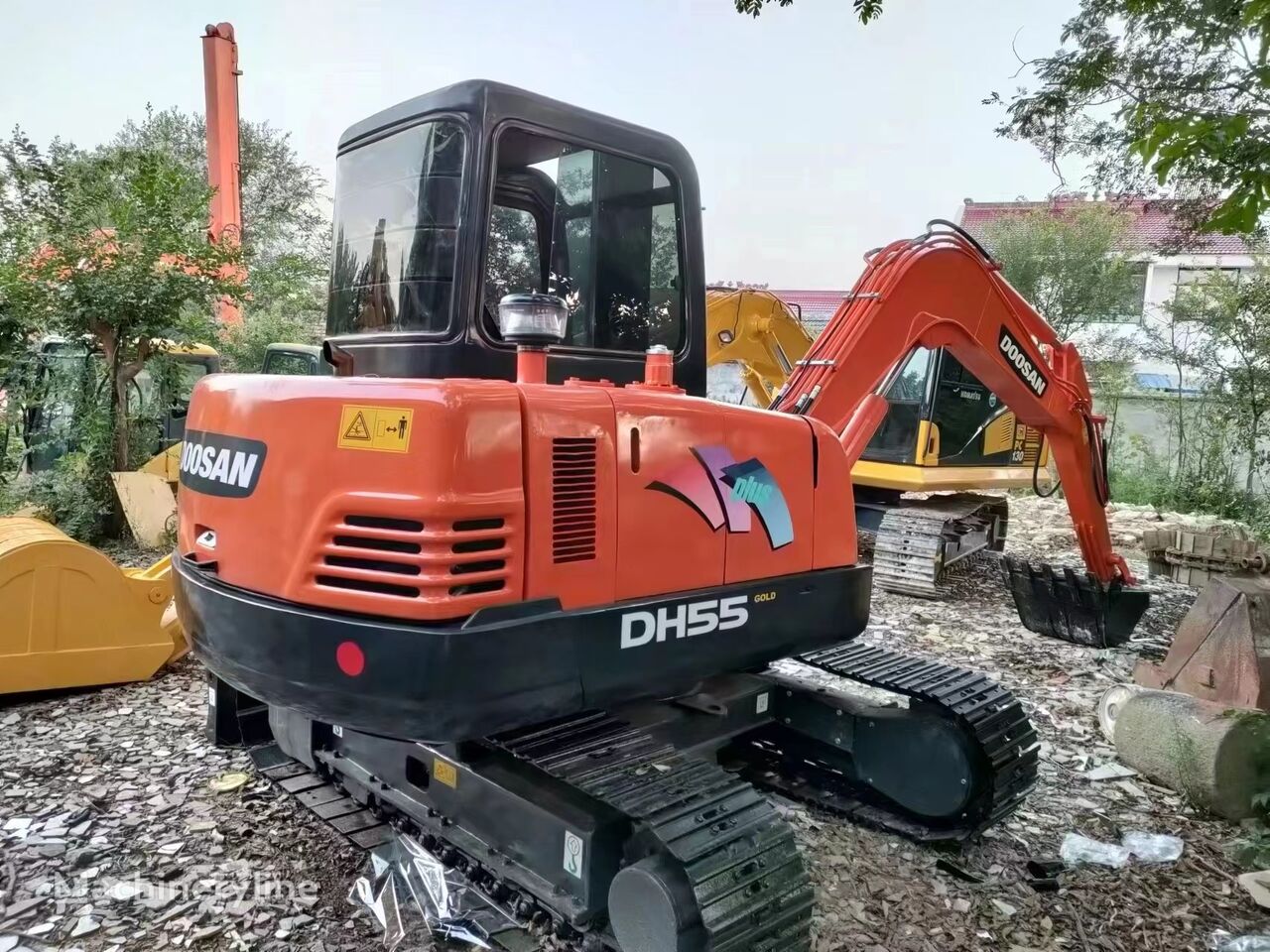 mini ekskavatorius Doosan DH55