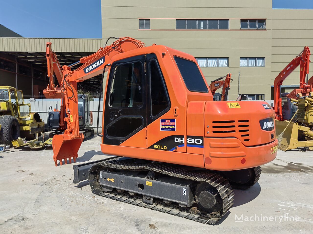 мини-экскаватор Doosan DH80