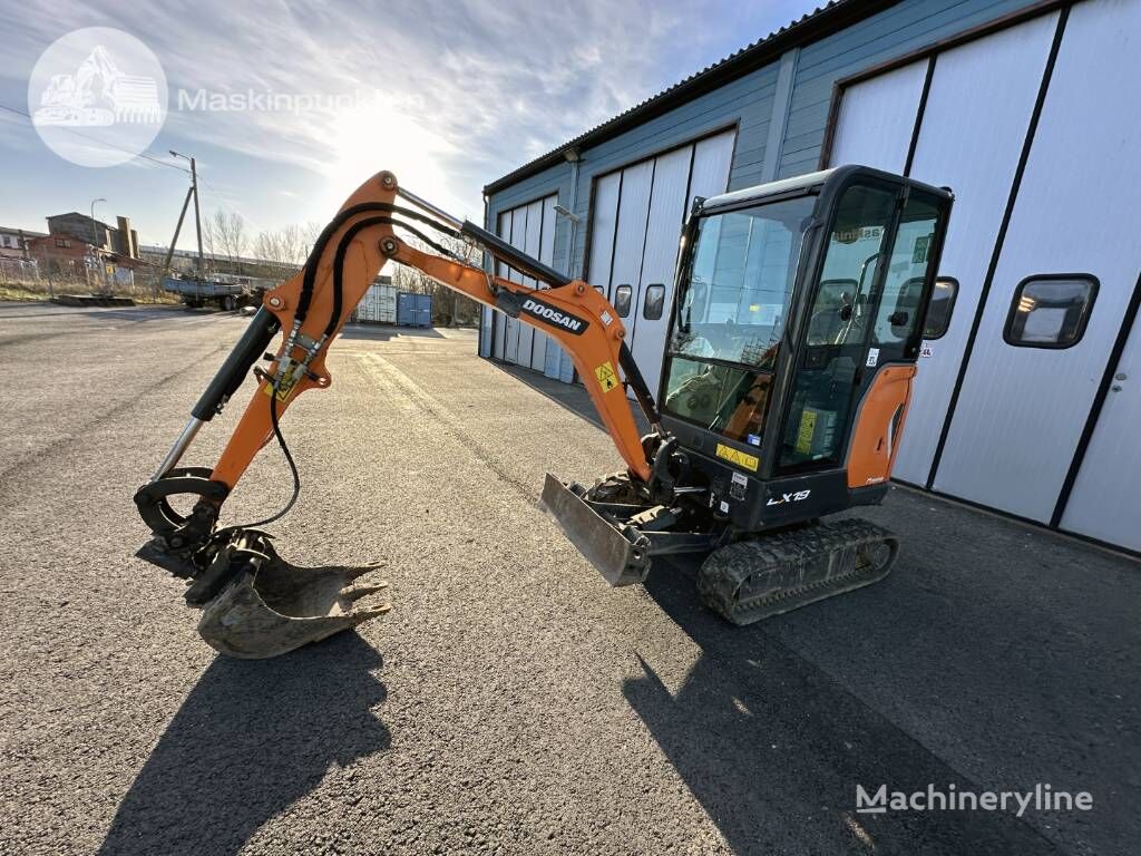 Doosan DX 19 mini excavator