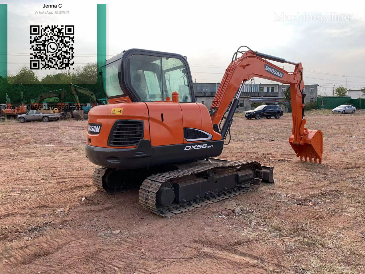 Doosan DX55 mini ekskavators