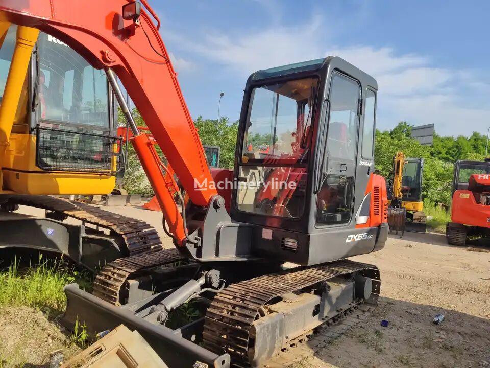 Doosan DX55 mini excavator