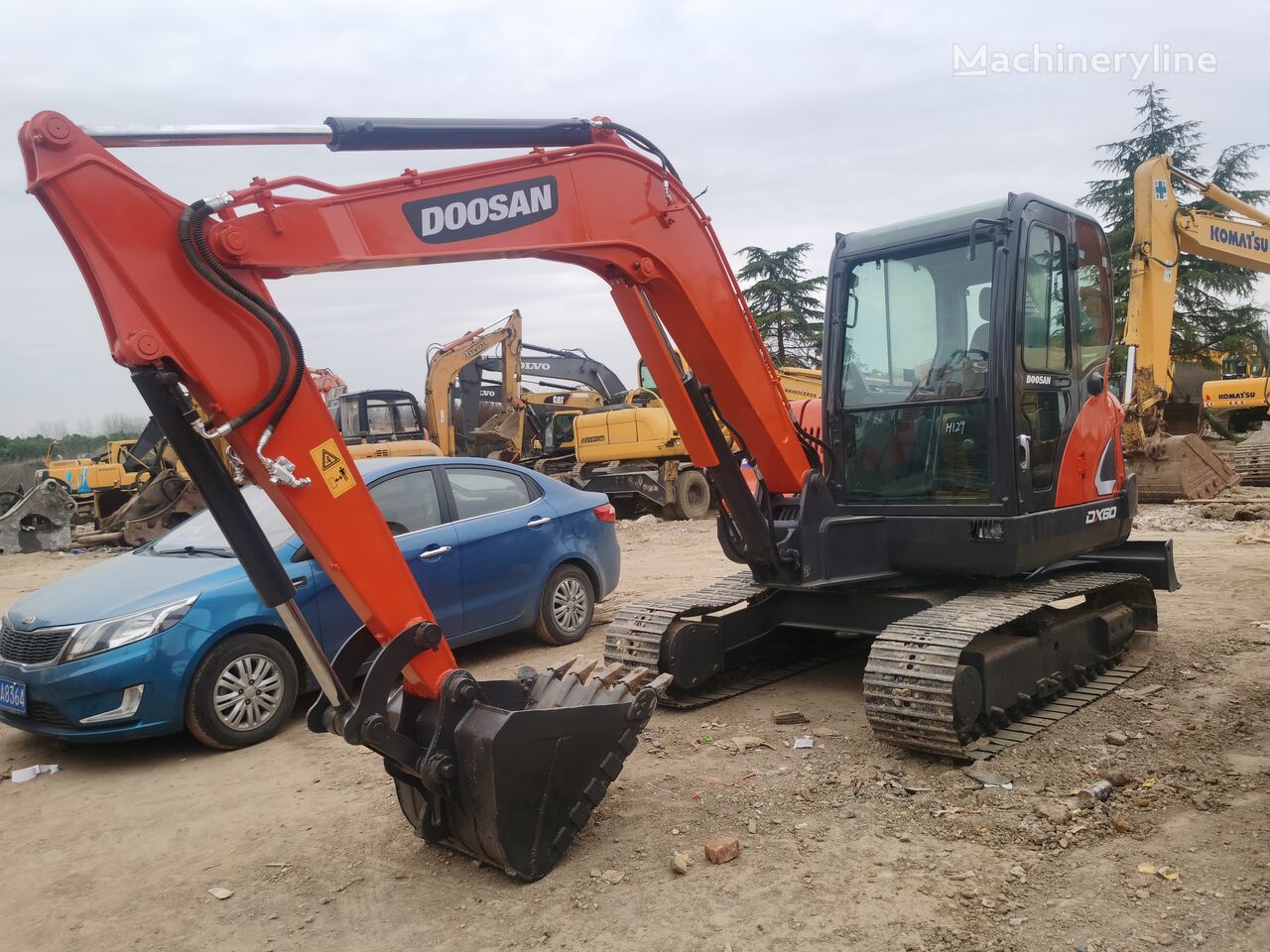 Doosan DX60 mini excavator