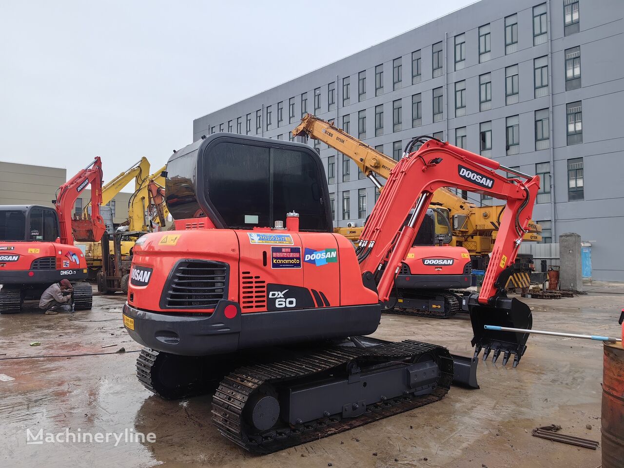 mini ekskavatorius Doosan DX60