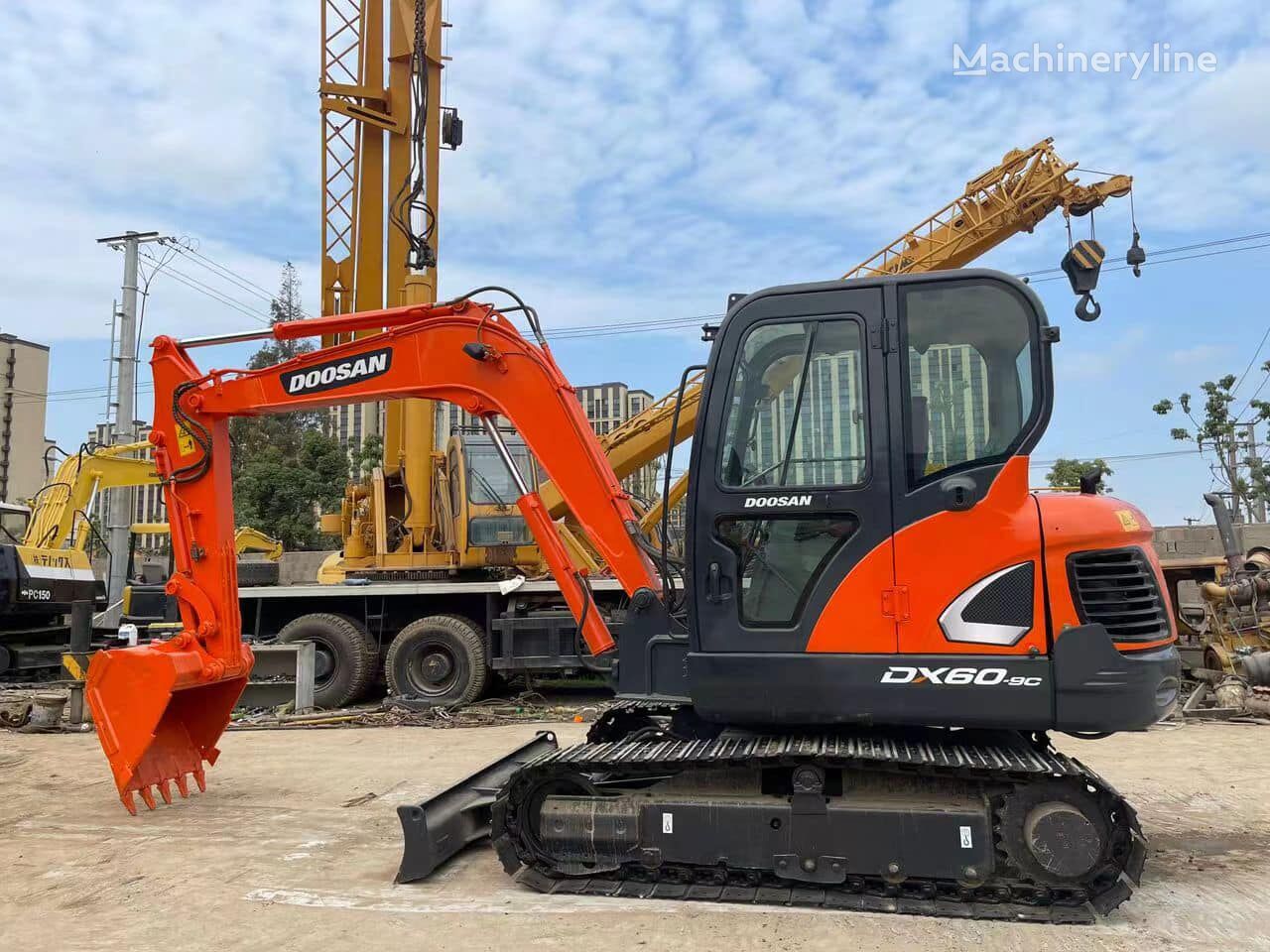 Doosan DX60 mini excavator