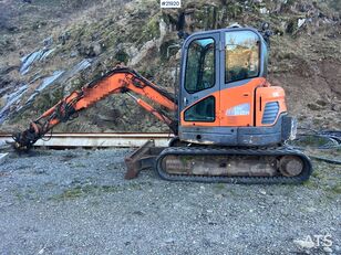 Doosan DX62R-3 gravemaskin m/ rototilt, pusseskuffe og graveskuffe minigraver