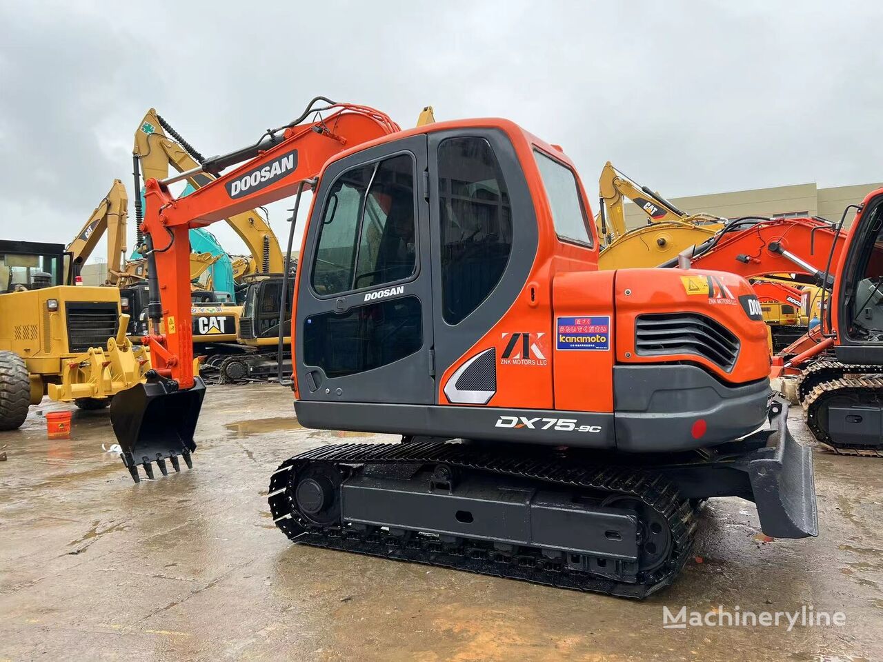 mini-pelle Doosan DX75