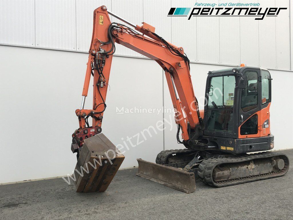 Doosan Kettenbagger  DX 63-3 PowerTilt 070 , MS 03, mehrfach vorhanden mini bager