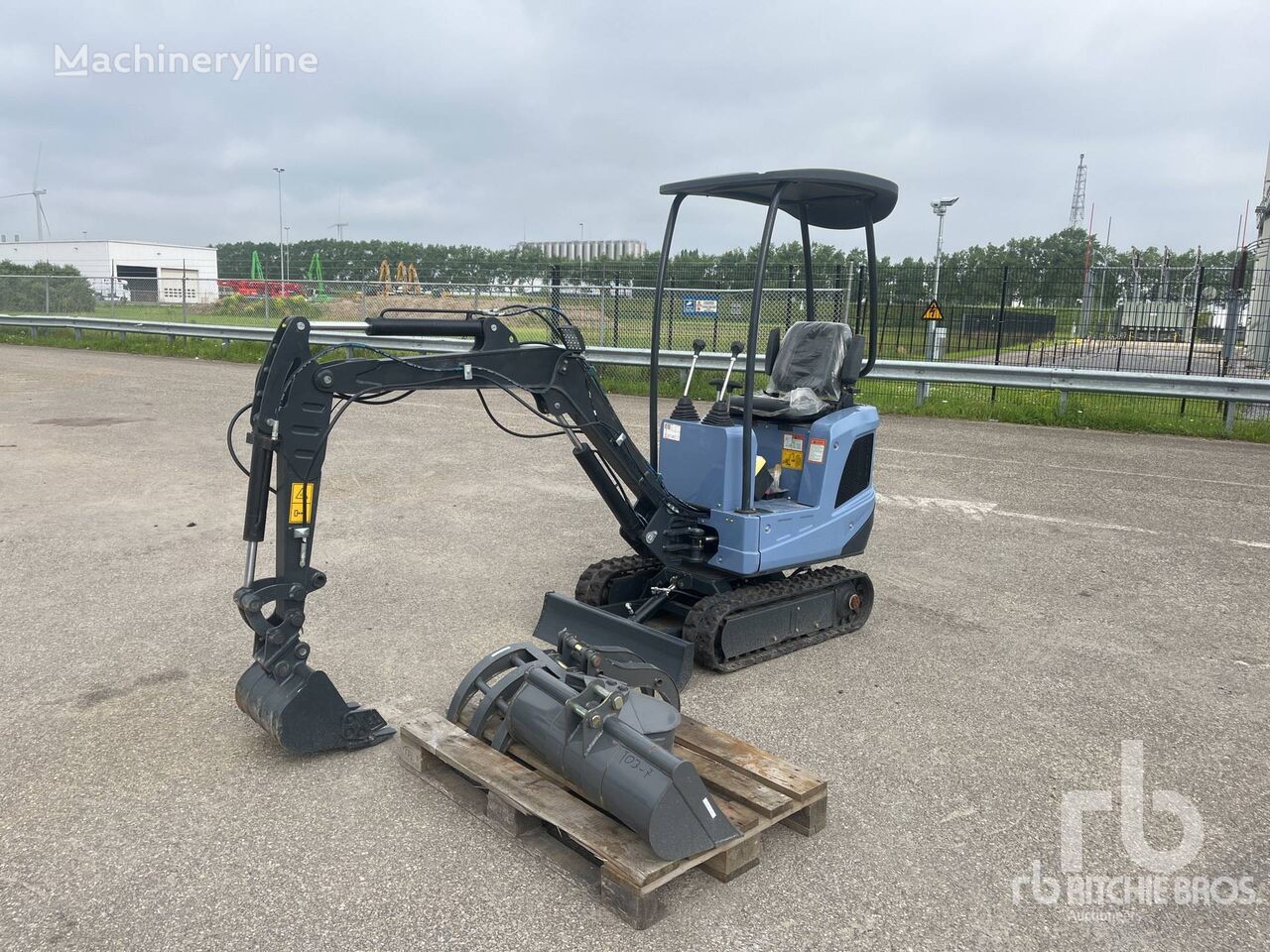 new Everun ERE12E Electric (Unused) mini excavator