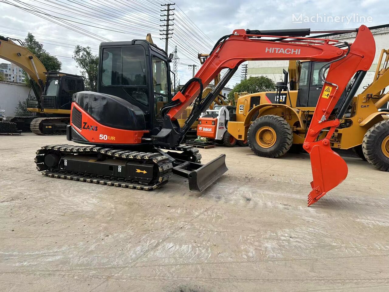 mini-pelle Hitachi With Thumb ZX50UR Mini Excavator