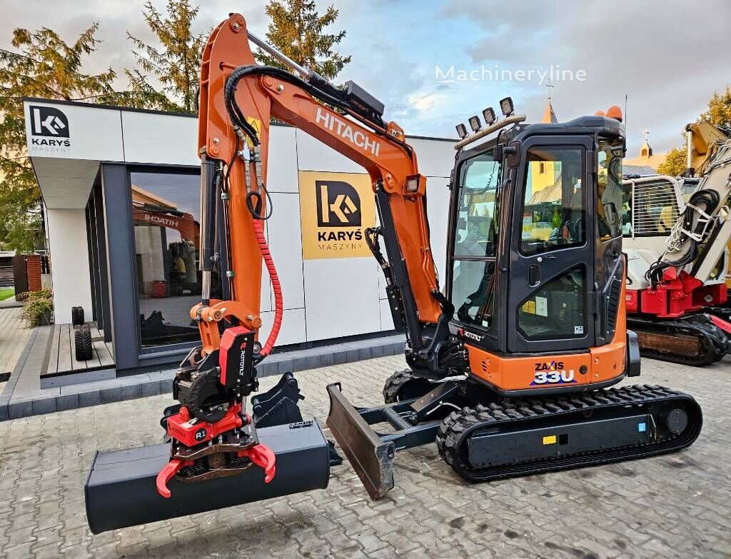 Μίνι εκσκαφέας Hitachi ZX 33 U-6 - Machineryline