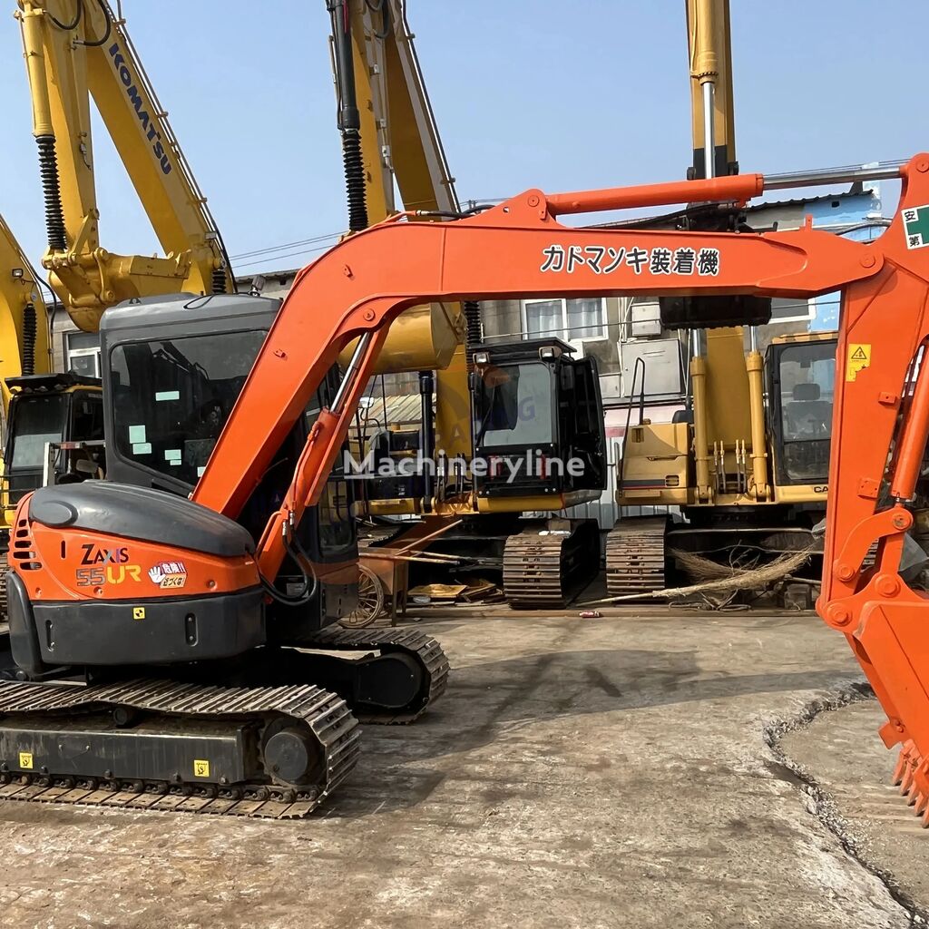 Hitachi ZX 55UR, ZX60 mini excavator