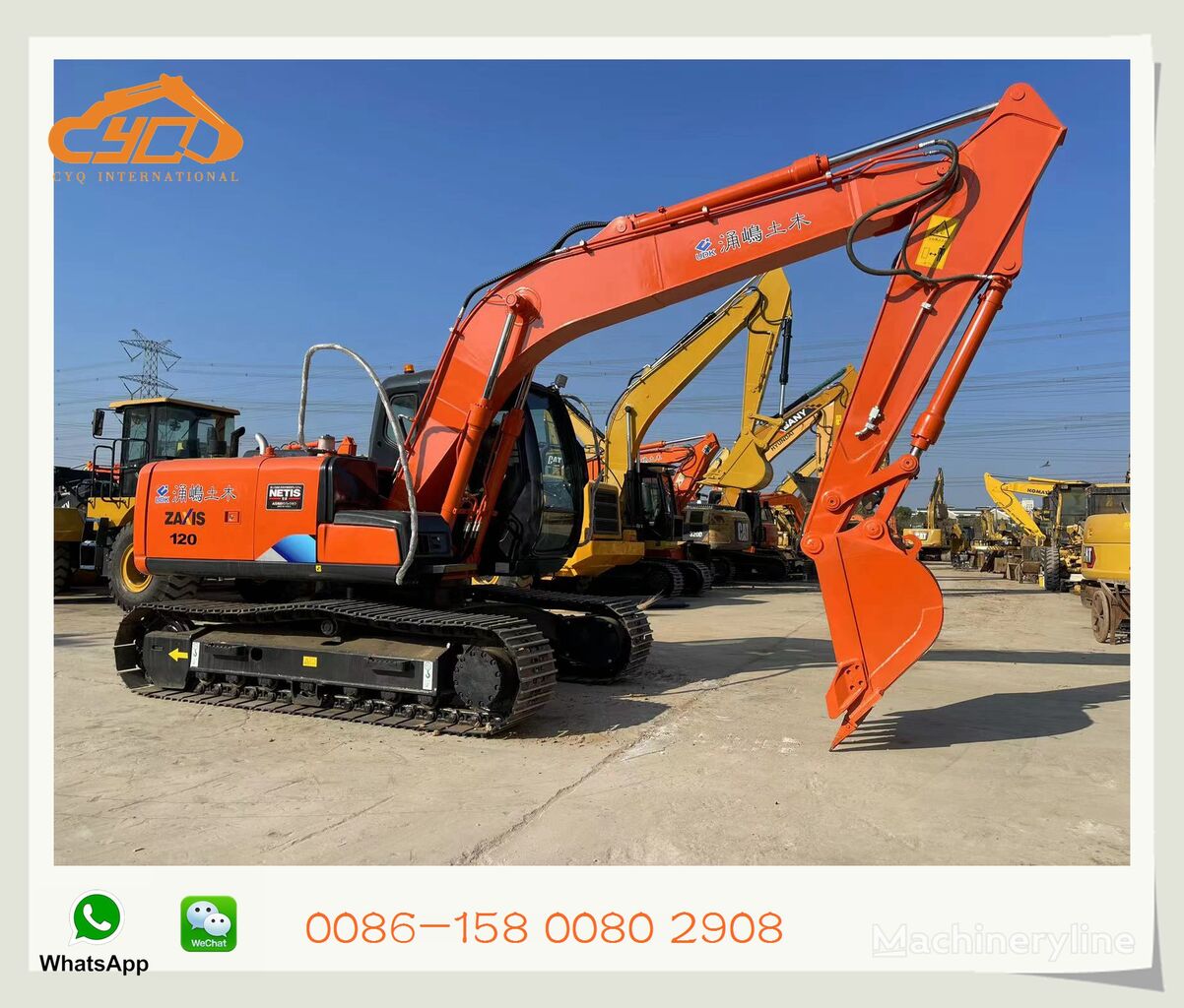 minibagr Hitachi ZX120