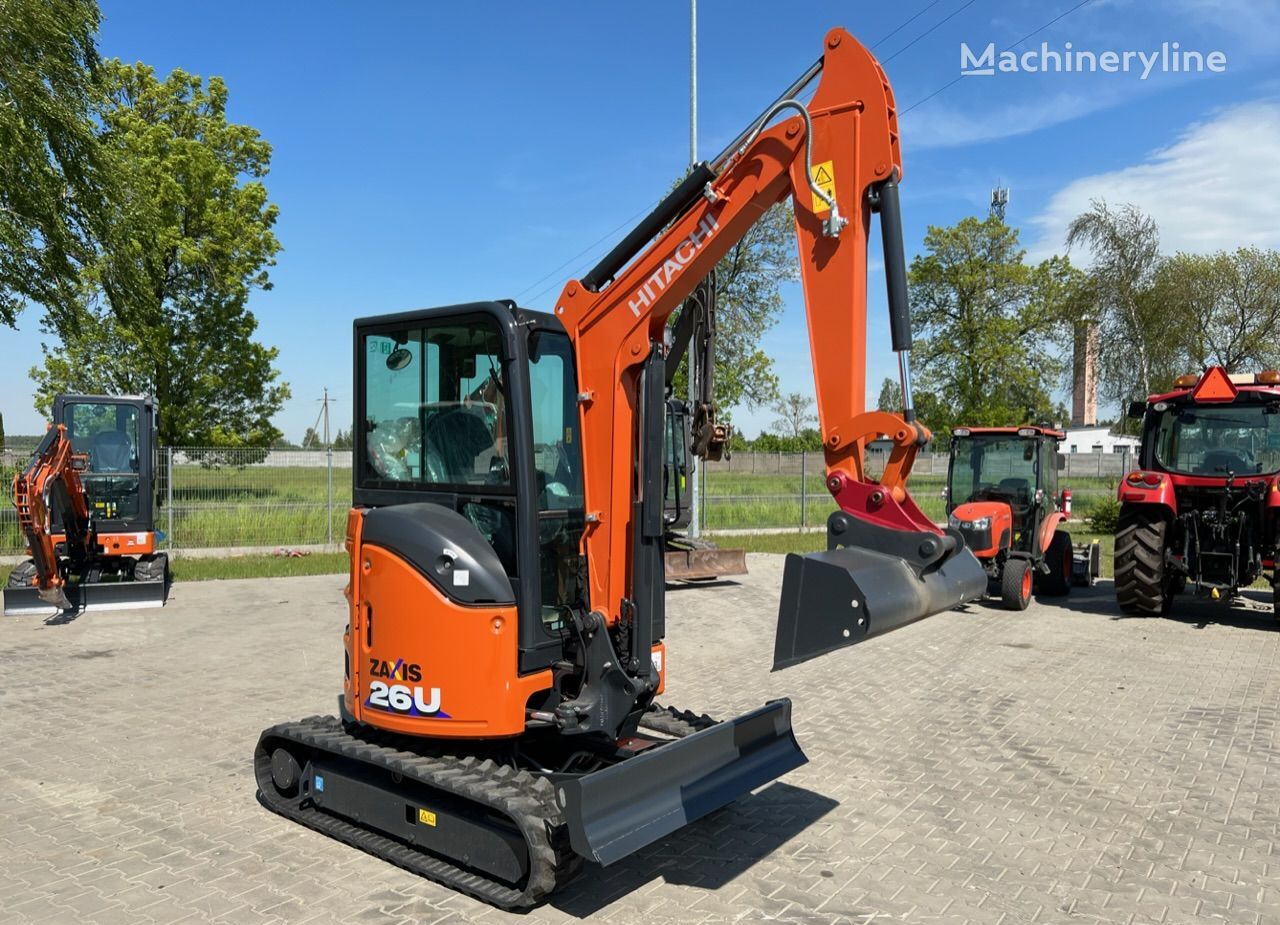 мини-экскаватор Hitachi  ZX26-6