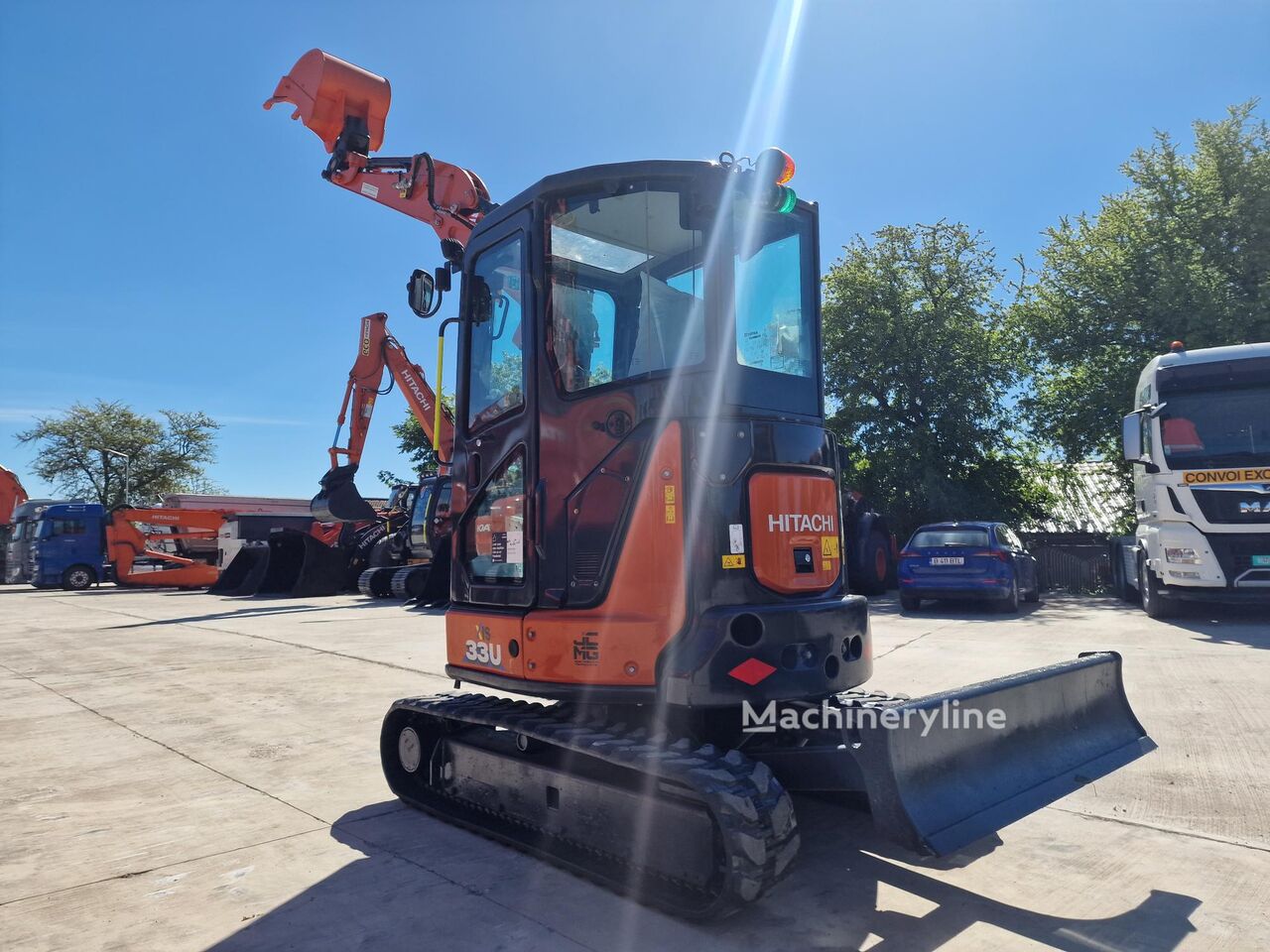 Купить мини-экскаватор Hitachi ZX33U-6, 2023/07, 805h, Hydr quick coupler, 3 new buckets, antit | Machineryline TJ Мини-экскаватор Hitachi ZX33U-6, 2023/07, 805h, Hydr quick coupler, 3 new buckets, antit - Machineryline