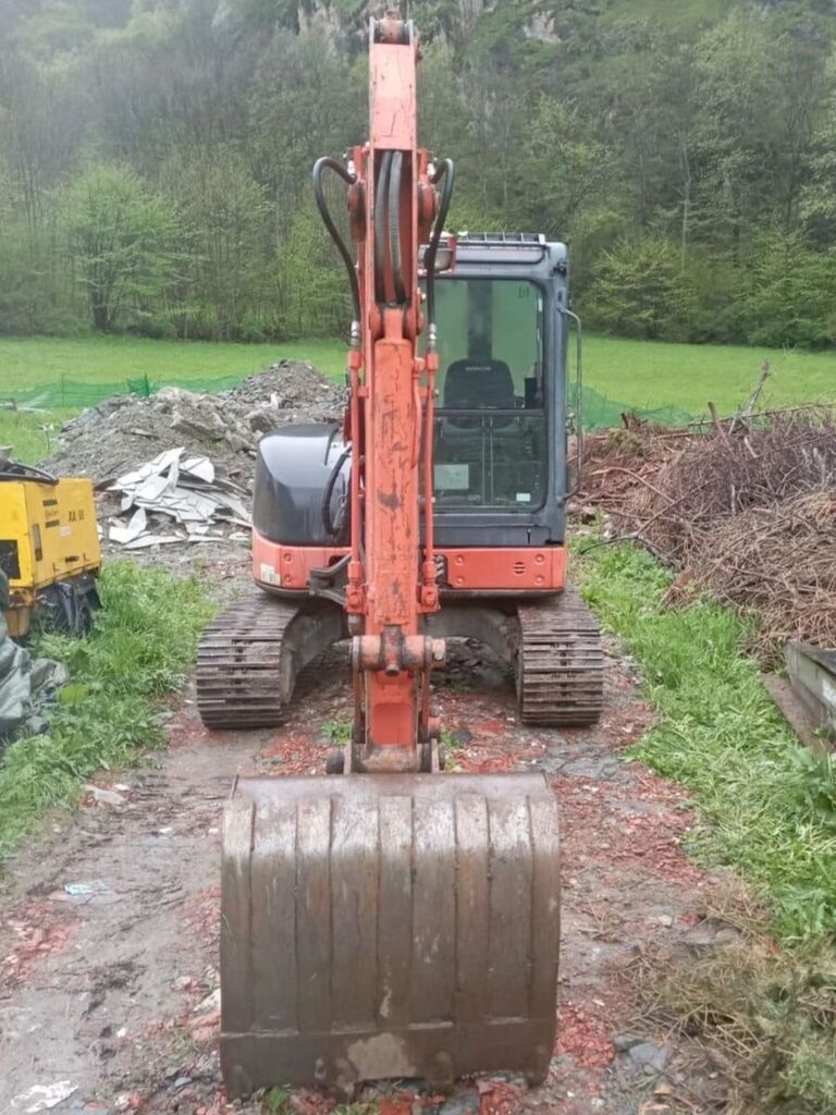 Hitachi ZX50 mini excavator