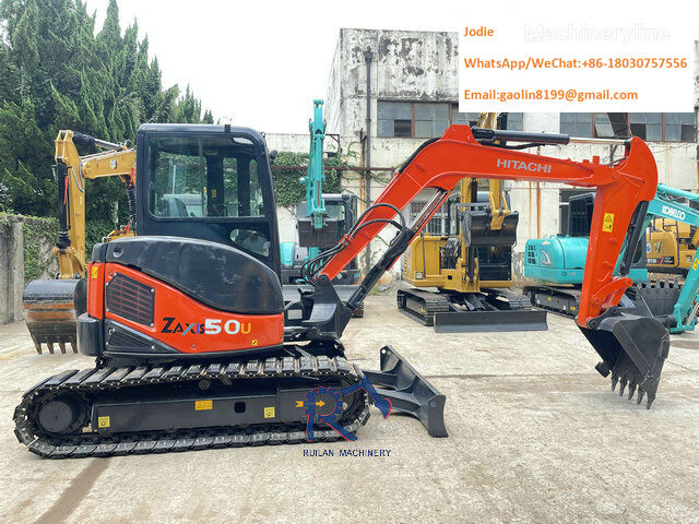 Hitachi ZX50 mini excavator