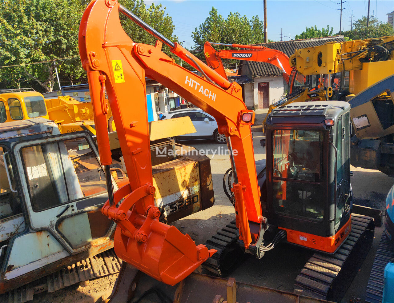 Hitachi ZX55 mini bager