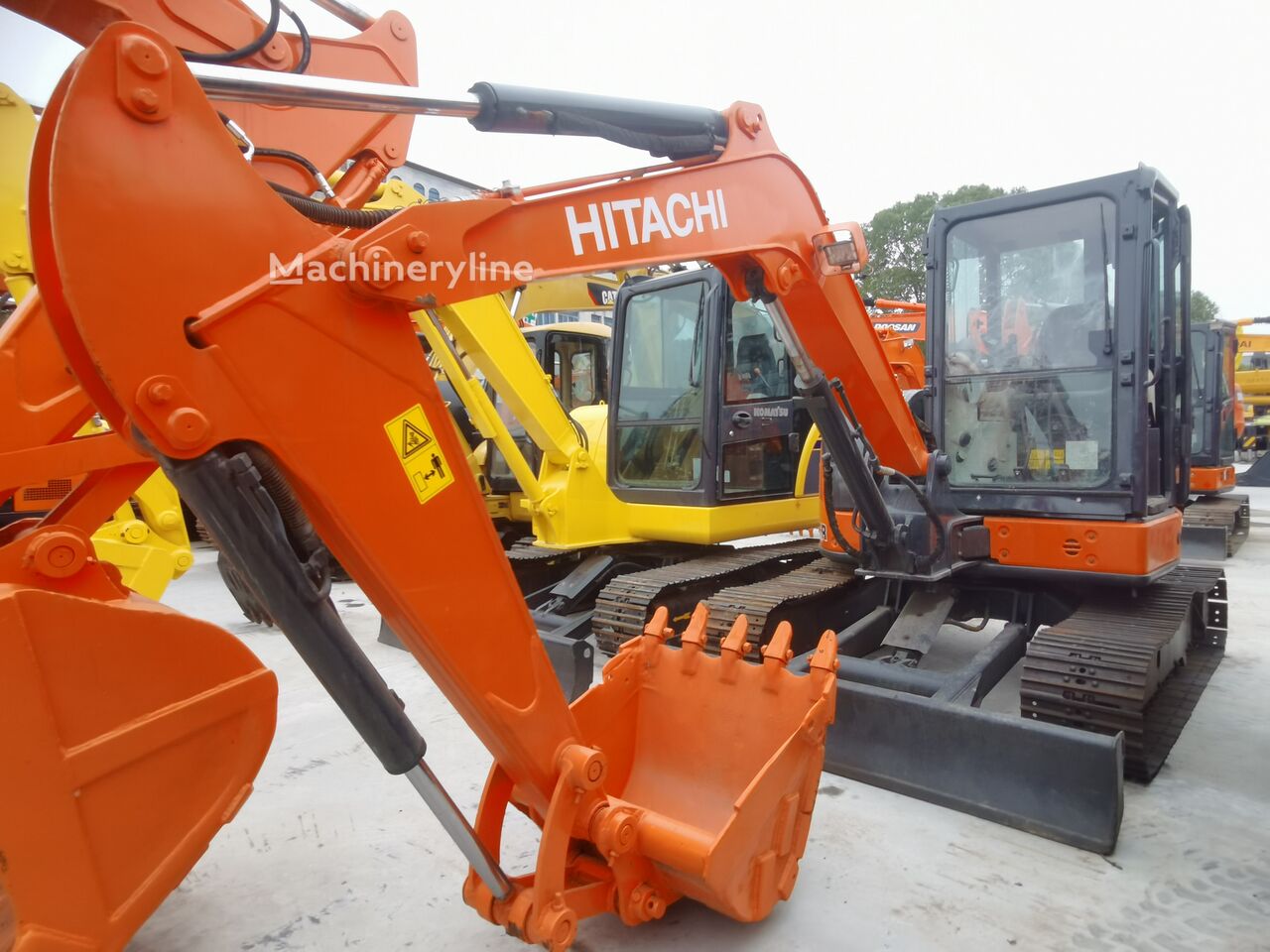 Hitachi ZX55 mini excavator for sale | Machineryline ZW Hitachi ZX55 mini excavator - Machineryline