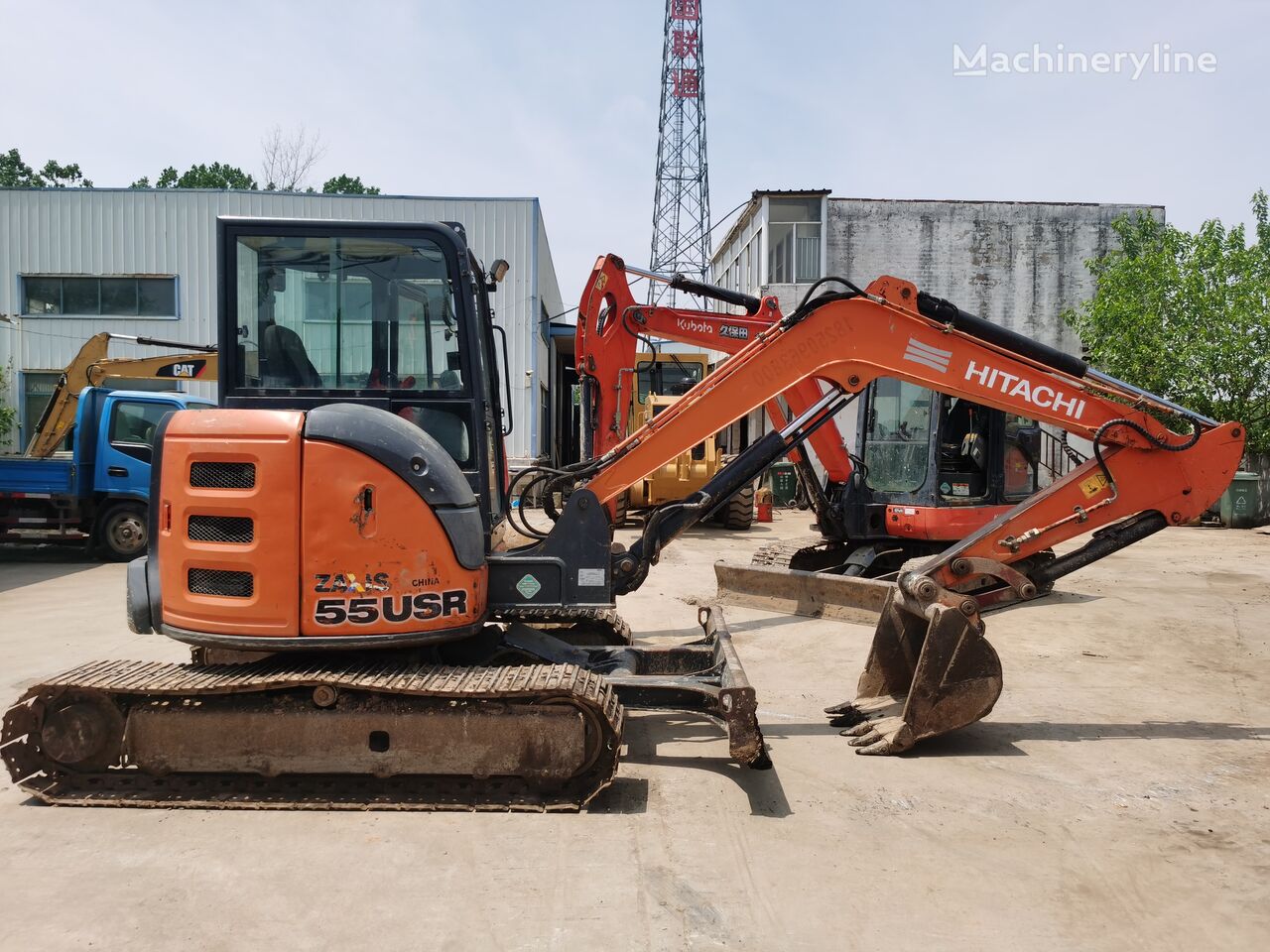 Hitachi ZX55USR-5A mini excavator