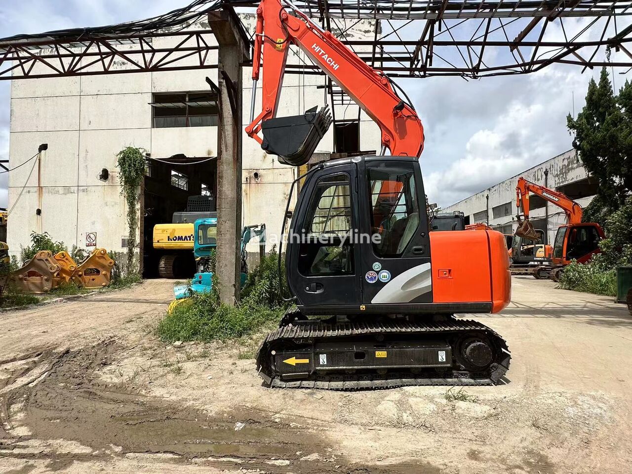 Hitachi ZX70 mini excavator