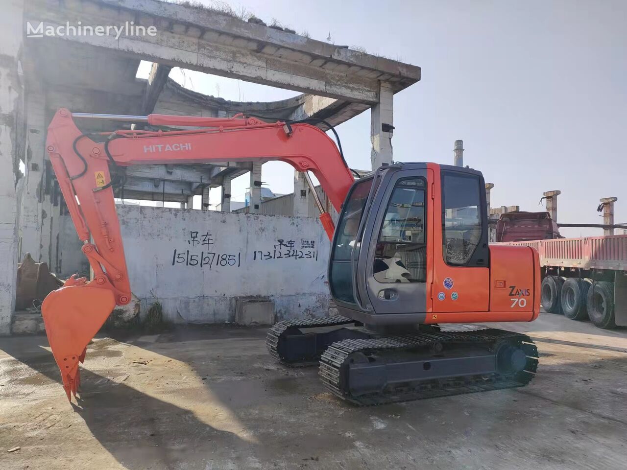 مینی بیل مکانیکی Hitachi ZX70