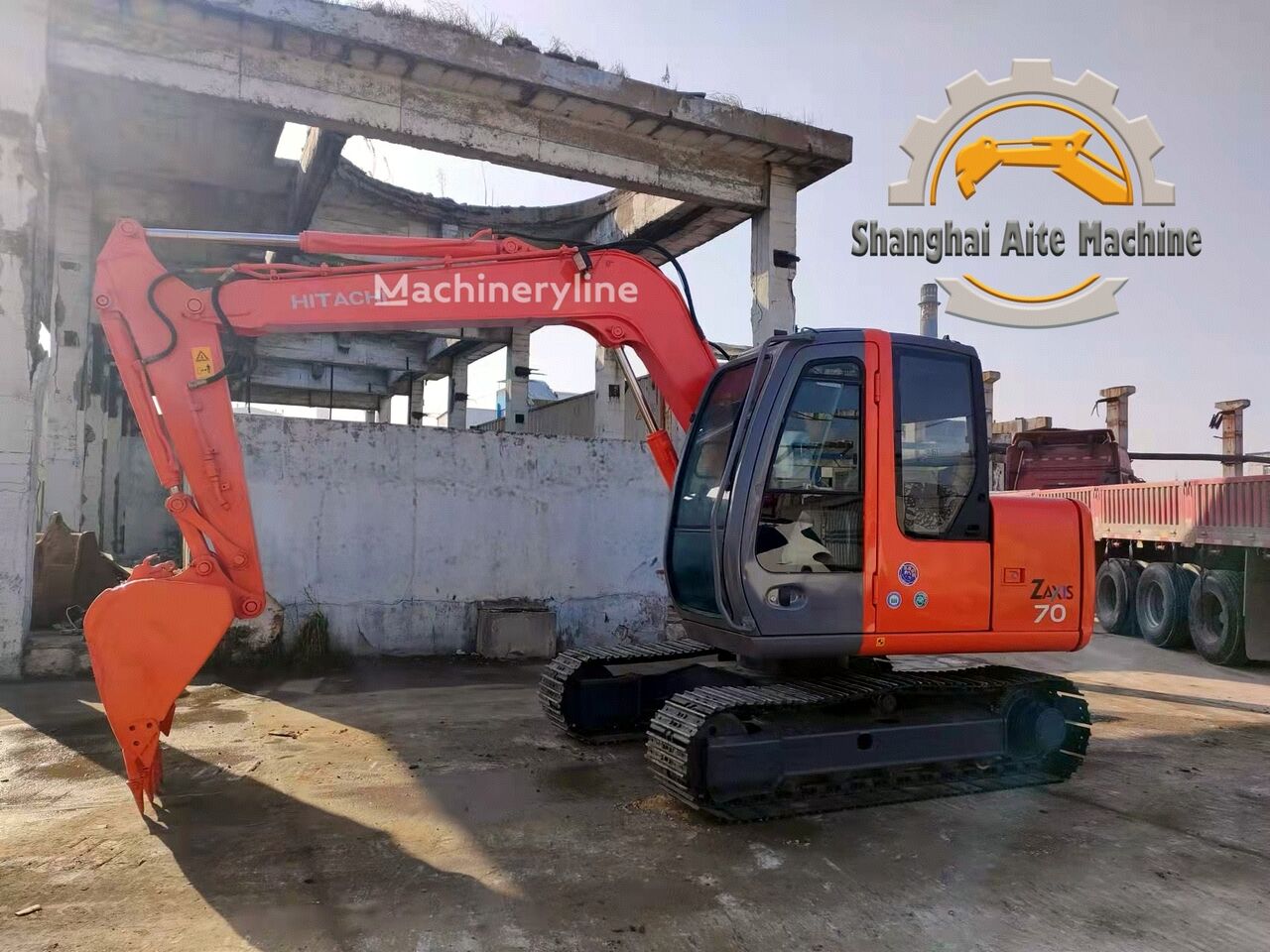 Hitachi ZX70 mini excavator - Machineryline