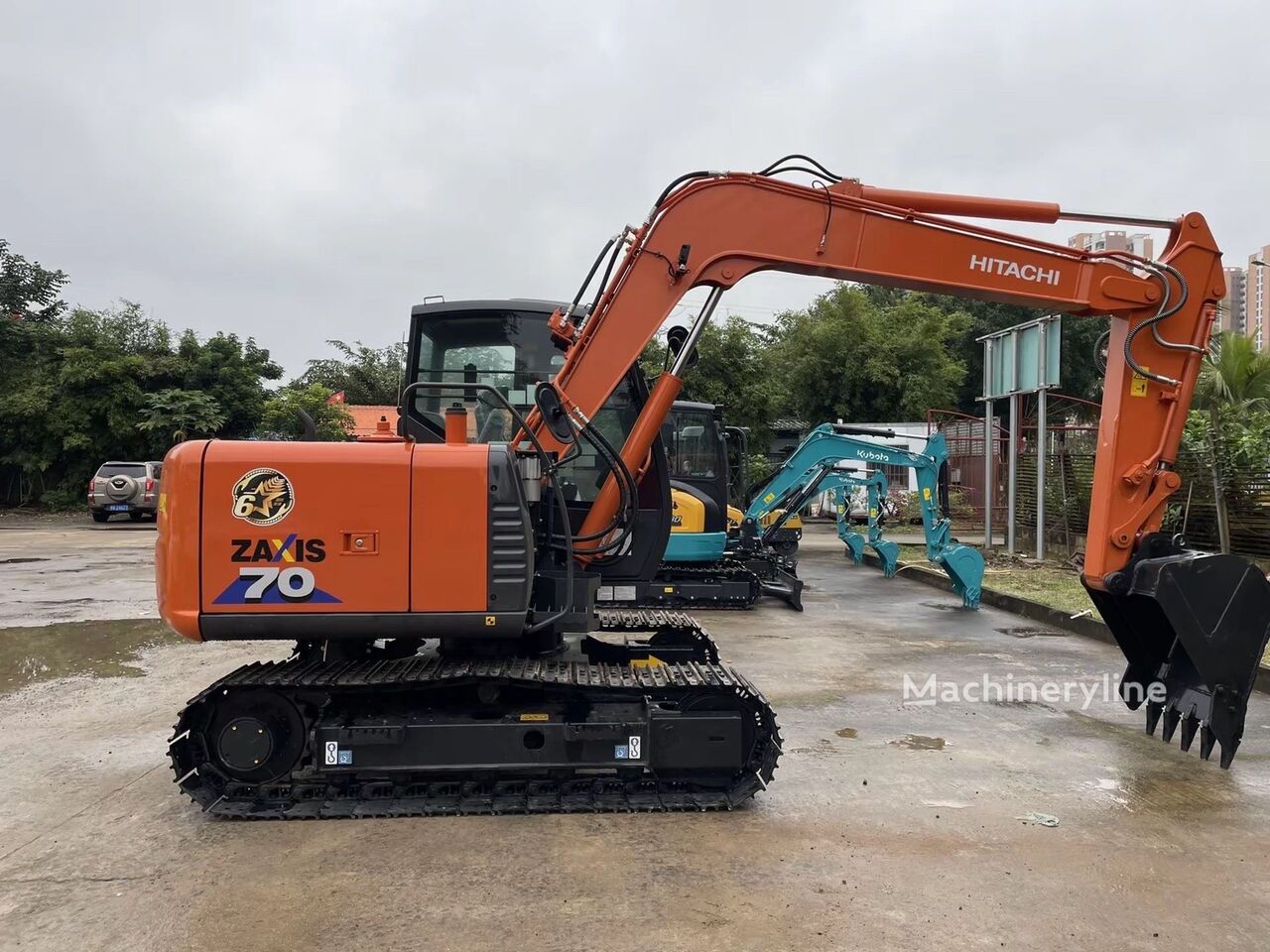 جديد حفارة صغيرة Hitachi ZX70 - Machineryline