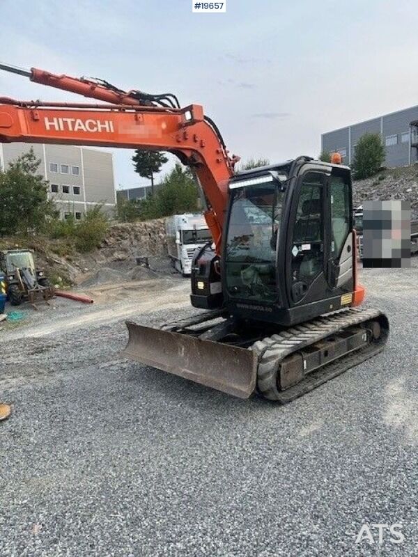 Hitachi ZX85-US5 mini excavator