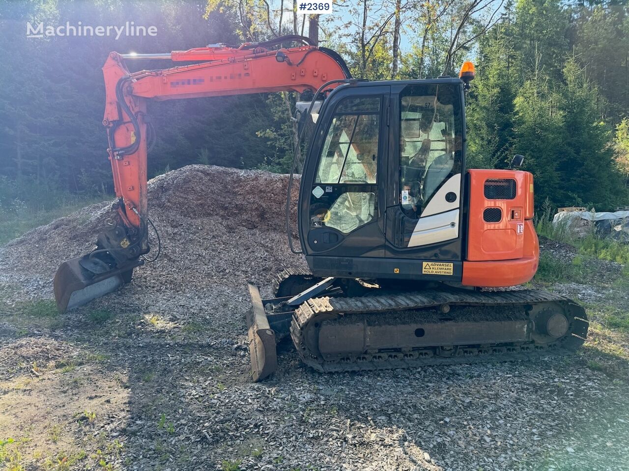 miniescavatore Hitachi Zaxis 85 us 5A