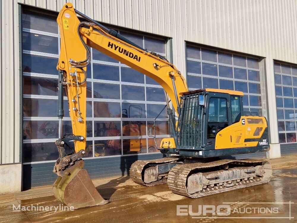 Hyundai HX140LC mini excavator