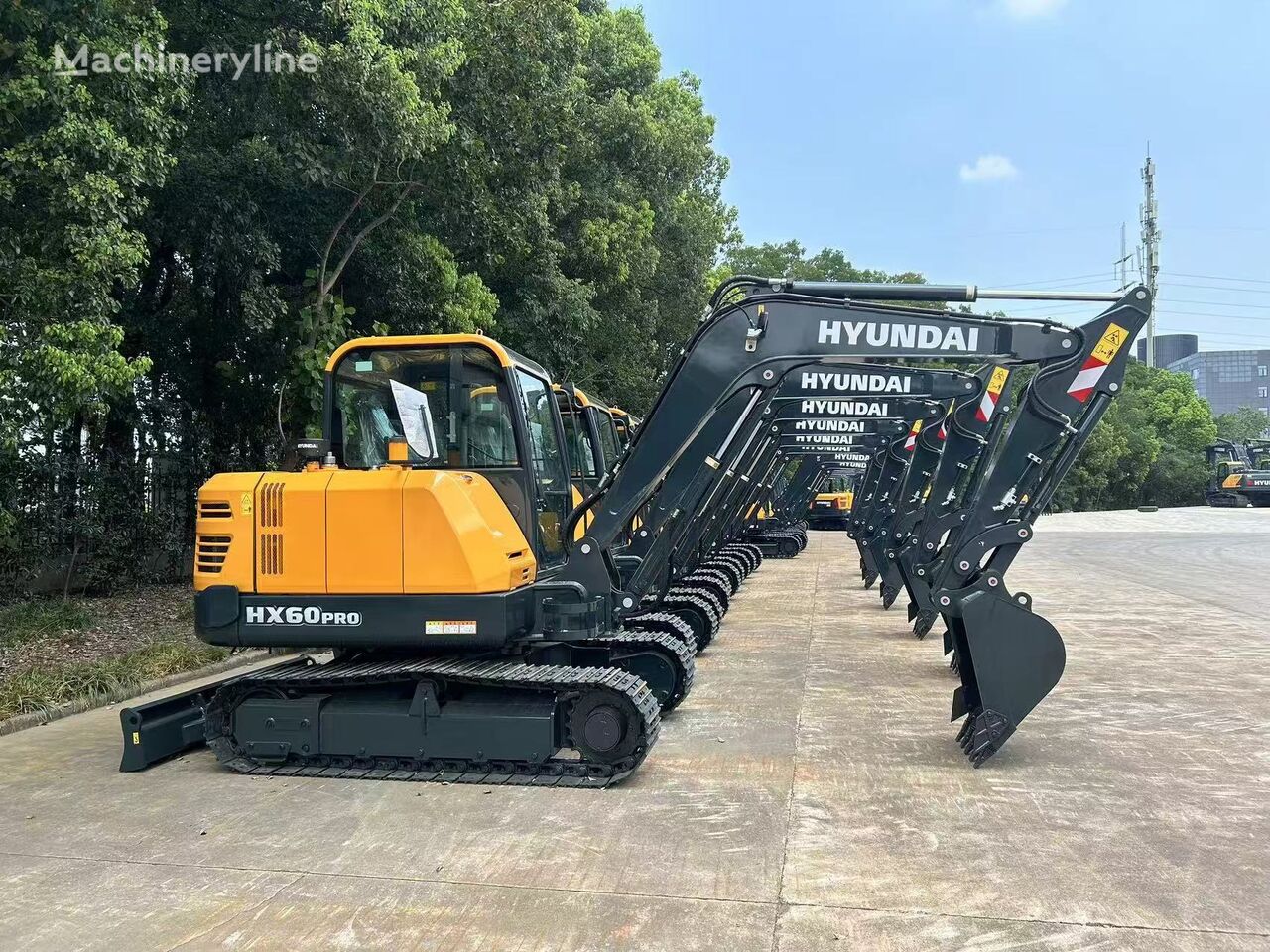 nieuw Hyundai HX60 PRO New machine minigraver