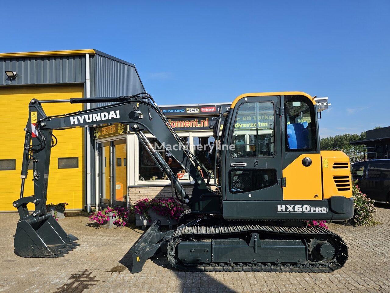 new Hyundai HX60PRO mini excavator