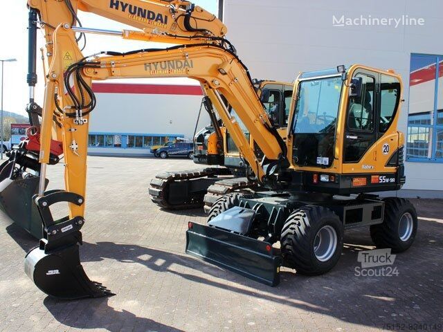 جديد حفارة صغيرة Hyundai R 55W-9A