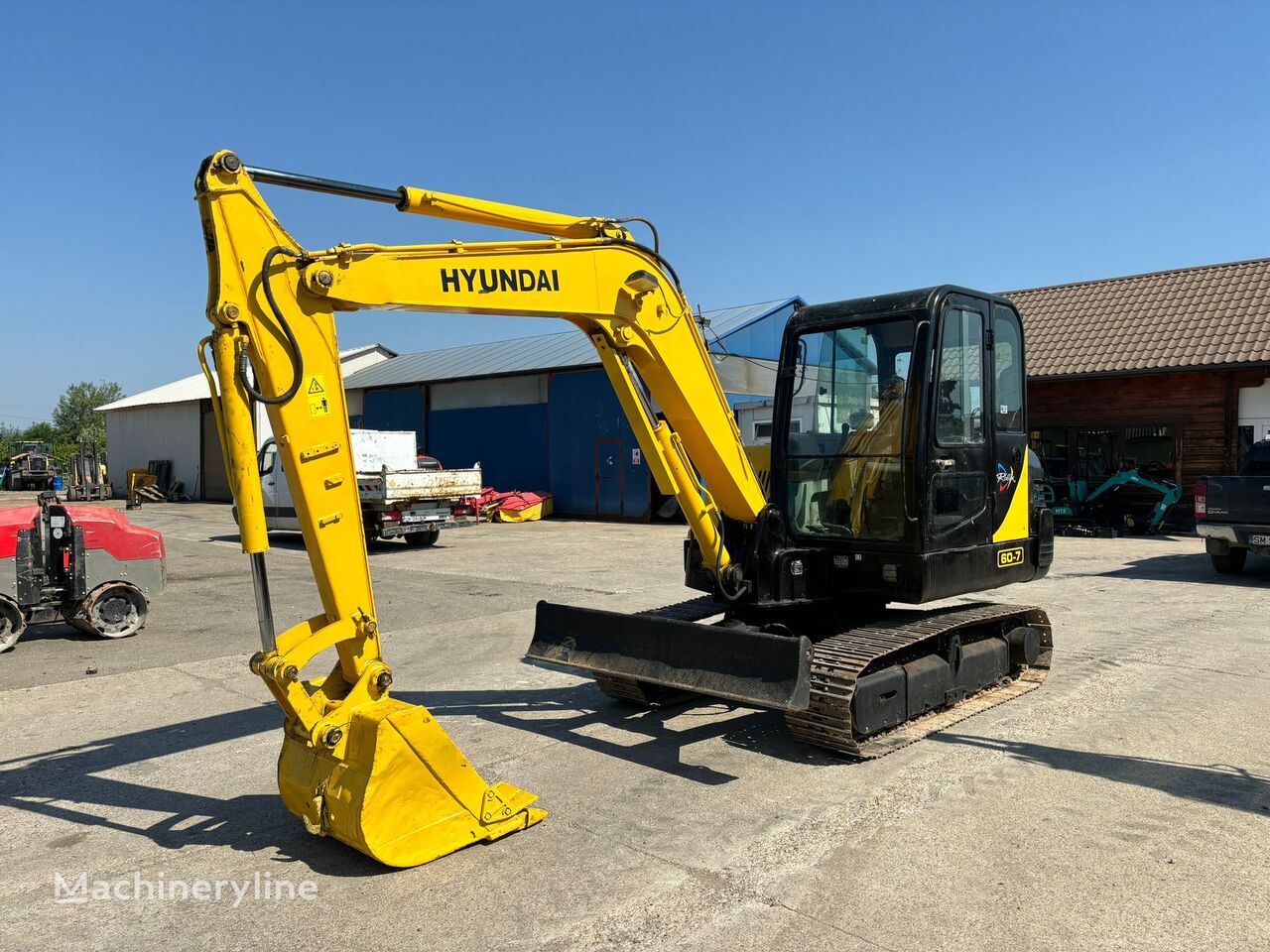 Hyundai R60-7 mini excavator