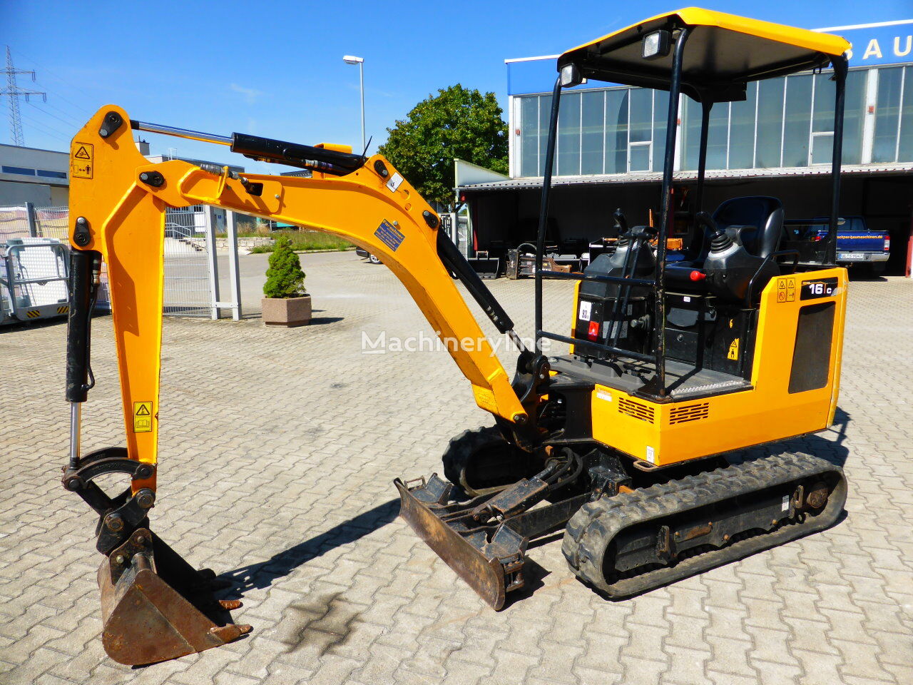 JCB 16C-1 mini excavator