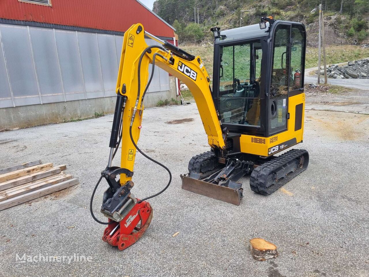 JCB 19-1C mini excavator