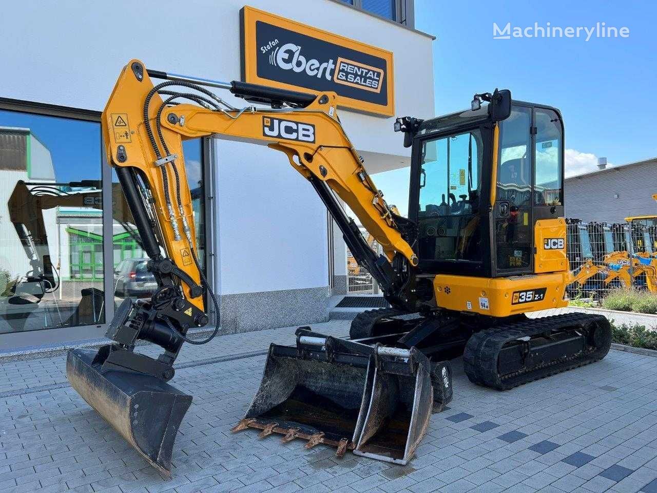 мини-экскаватор JCB 35Z-1 / Löffelpaket / Powertilt HS03 / nur 184h!