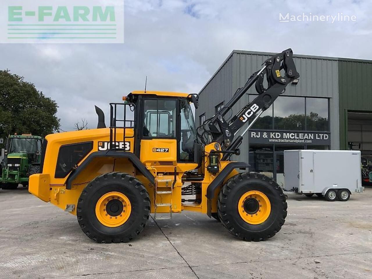 JCB 427 wheeled loading shovel (st21058) mini bager