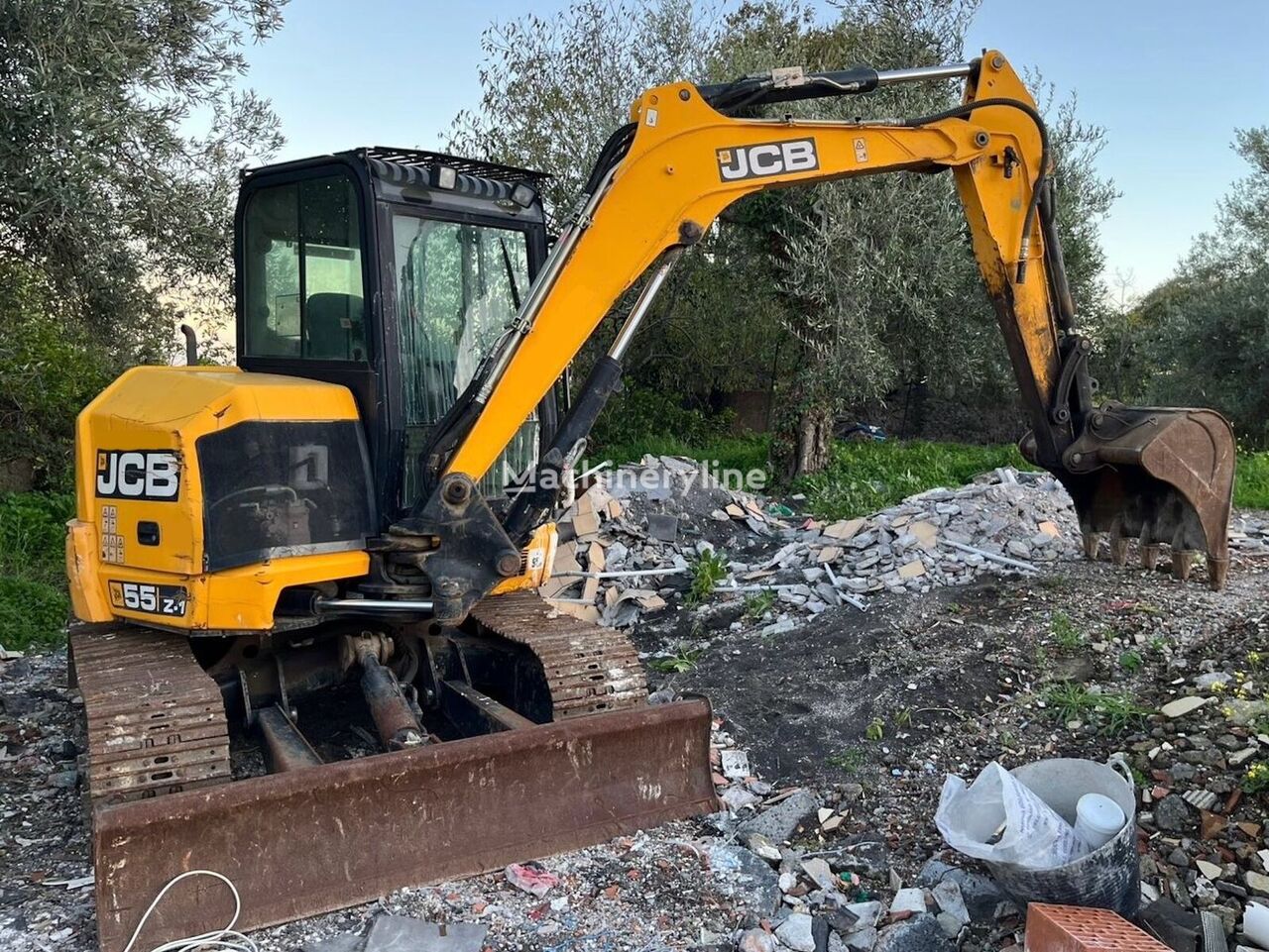 μίνι εκσκαφέας JCB 55Z-1