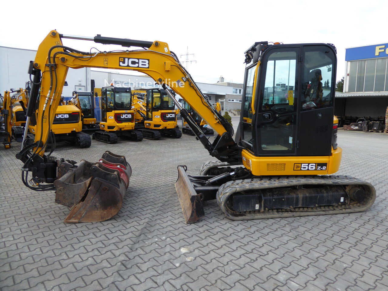 JCB 56Z-2 PRO mini bager - Machineryline