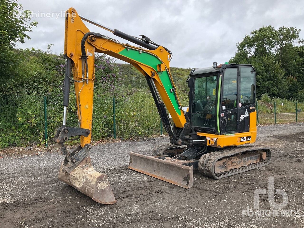 JCB 65R-1 mini bager